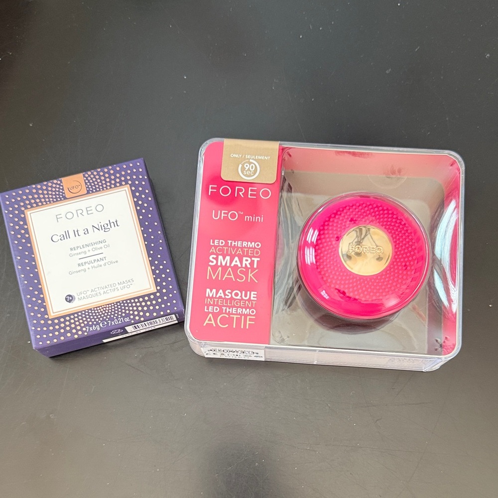 Foreign UFO Mini Fuchsia + Masks Bundle